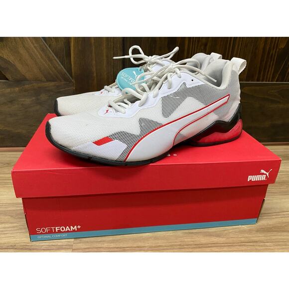 Men Puma Valiant Training Mesh athletic shoes sneakers w/box 194055-01, 12